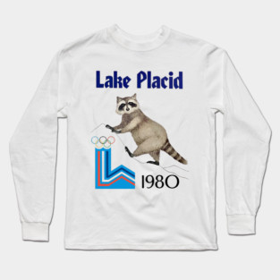 1980 Olympics Lake Placid, New York Long Sleeve T-Shirt