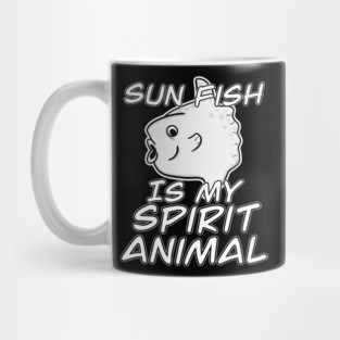 Sun Fish Is My Spirit Animal Derpy Fish Mug