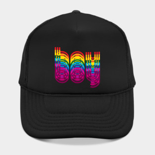 Rainbow Boy Hat