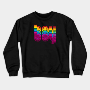 Rainbow Boy Crewneck Sweatshirt