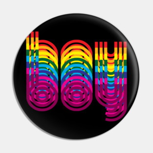 Rainbow Boy Pin
