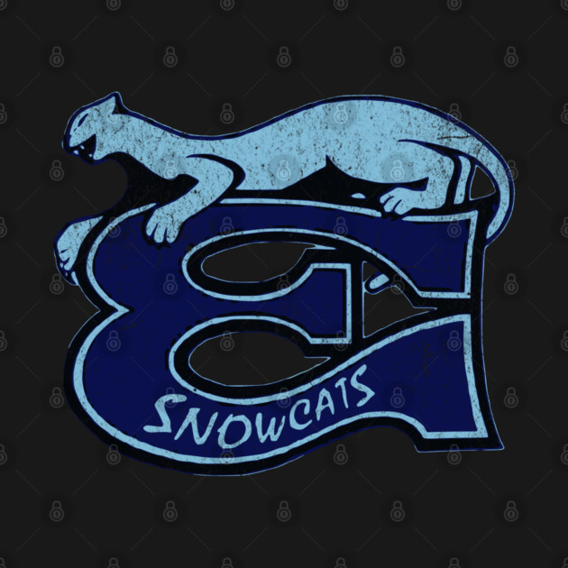 Retro Hockey Eugene Snowcats Hockey Team 90s by Yesteeyear