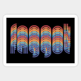 Retro Faggot Sticker