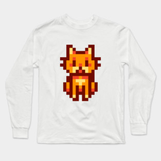 Stardew Valley - Cat Long Sleeve T-Shirt