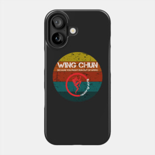 martial arts wing chun vintage gifts Phone Case