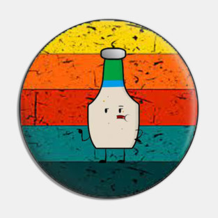 ranch dressing vintage gift Pin
