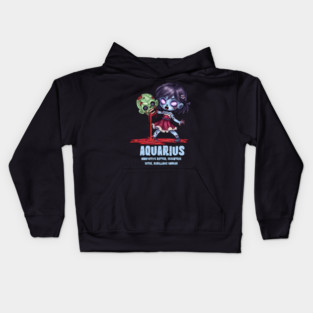 Aquarius Zombie Kids Hoodie