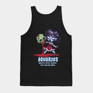 Aquarius Zombie Tank Top