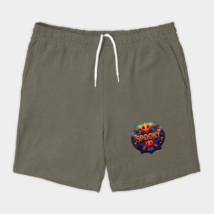 Spooky Halloween Pumpkins Shorts