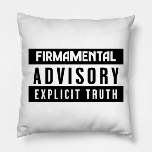Firmamental Advisory Pillow