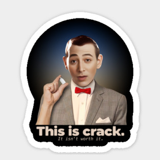 Pee Wee PSA Sticker