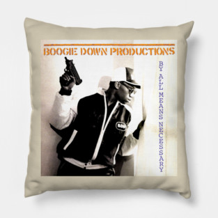 Boogie Down Productions - By All Means Necessary Pillow