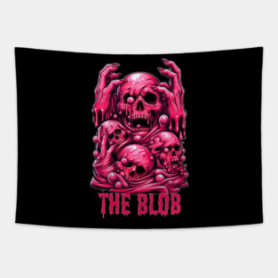 The Blob T-Shirt – Classic Horror Movie Fan Apparel Tapestry