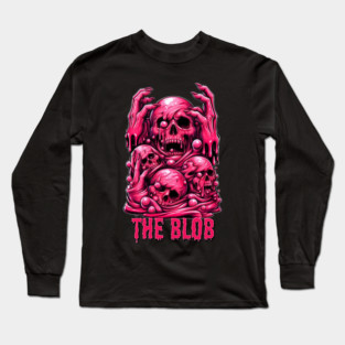 The Blob T-Shirt – Classic Horror Movie Fan Apparel Long Sleeve T-Shirt