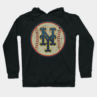 VINTAGE RETRO STYLE -  METS BASEBALL RETRO 70S Hoodie