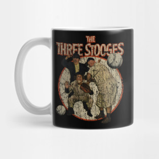 VINTAGE RETRO STYLE - Baseball- The Three Stooges Mug
