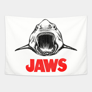Jaws Crew Tapestry