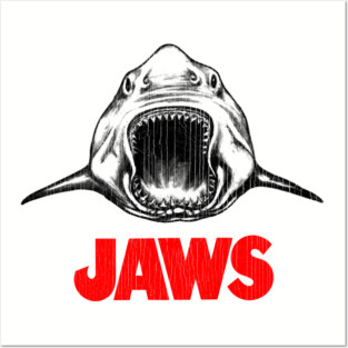 Jaws Crew Posters and Art