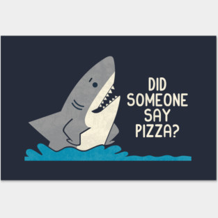 Hungry Shark Posters and Art