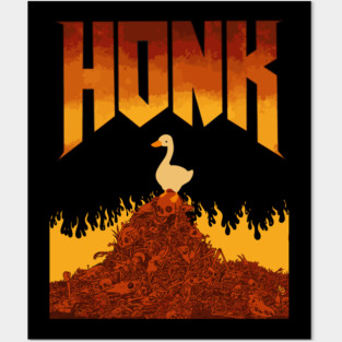 Goose Metal Posters and Art