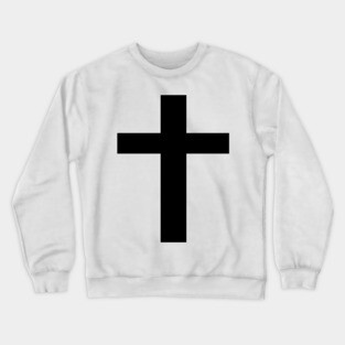 plain cross Crewneck Sweatshirt