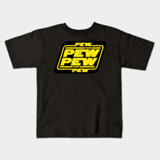 Pew Wars Kids T-Shirt