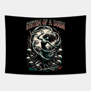 queen of darkness Tapestry