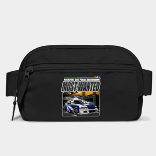 ICONIC NFS MOSTWANTED CAR  #1 BLACKLIST-WITH BACKGROUND Bag
