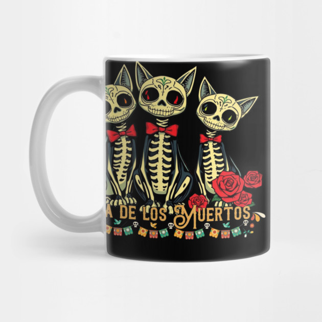 Dia De Los Muertos Cat by Pete the Cat Guy