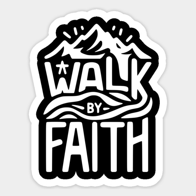 Walk by Faith Magnet by Frank Ring