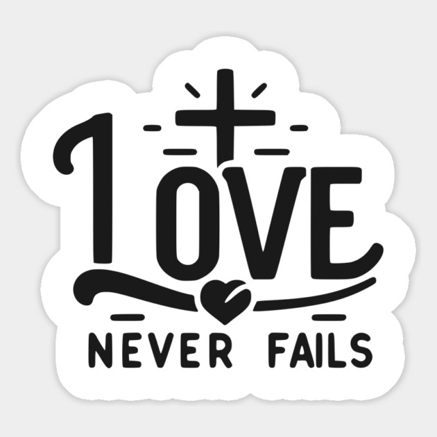 Love Never Fails Magnet by Frank Ring