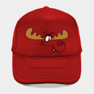 Rocky And Bullwinkle Bull Brains Hat