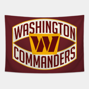 commanders football Tapestry