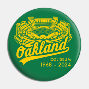 R.I.P. Oakland Coliseum Pin