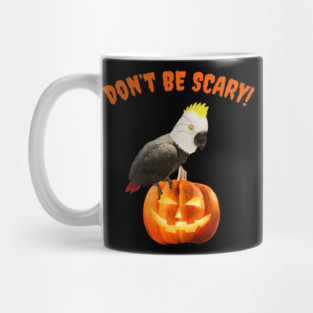 Einstein Parrot / Don't Be Scary Mug