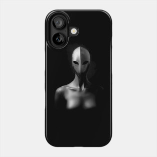 Haunted Halloween Spectral Woman Phone Case