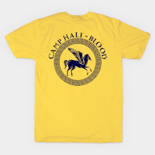 percy jackson and the olympians series logo camp half blood t shirt T-Shirt