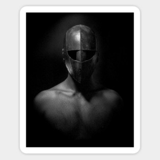 Haunted Halloween Spectral Man Sticker