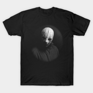 Spectral Creepy Halloween Clown T-Shirt