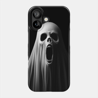 Haunted Spectral Screaming Ghost Phone Case