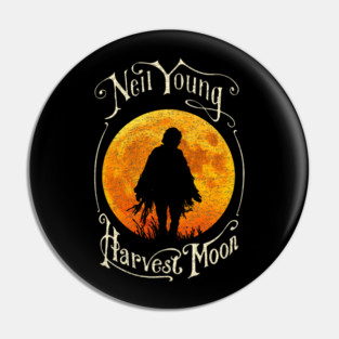 Neil Young Harvest Moon Pin