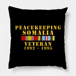 Peacekeeping Somalia 1002-1995 Veteran w  EXP SVC Pillow