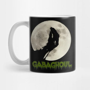 Gabaghoul Funny Hand Moon Halloween Mug