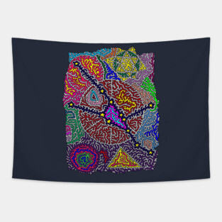 Constellation Taurus Tapestry