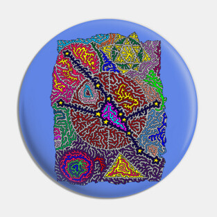 Constellation Taurus Pin