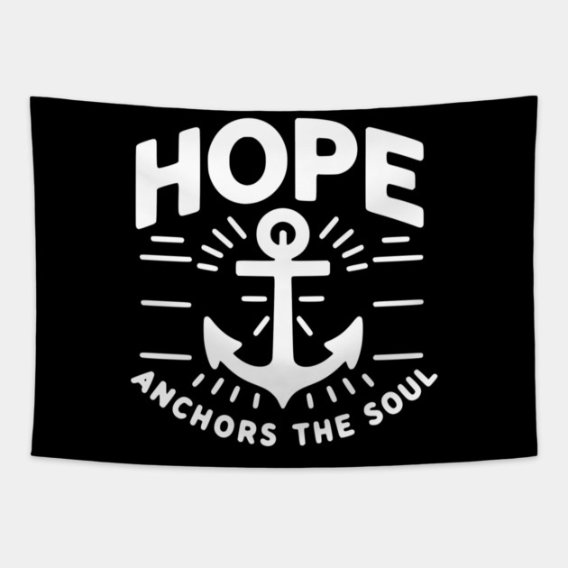 Hope Anchors the Soul Tapestry by Frank Ring