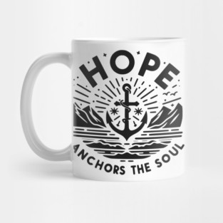 Hope Anchors the Soul Mug