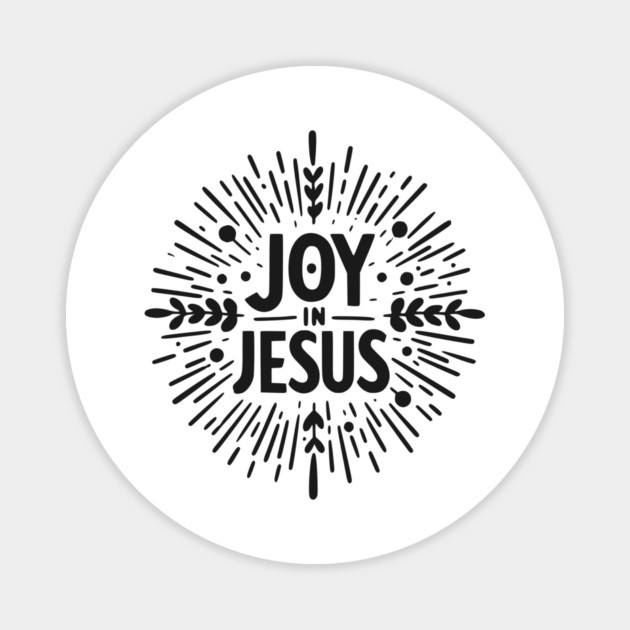 Joy in Jesus Magnet by Frank Ring