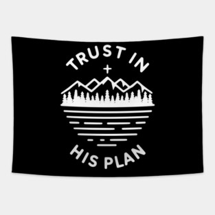 Trust in His Plan Tapestry