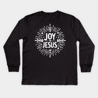 Joy in Jesus Kids Long Sleeve T-Shirt